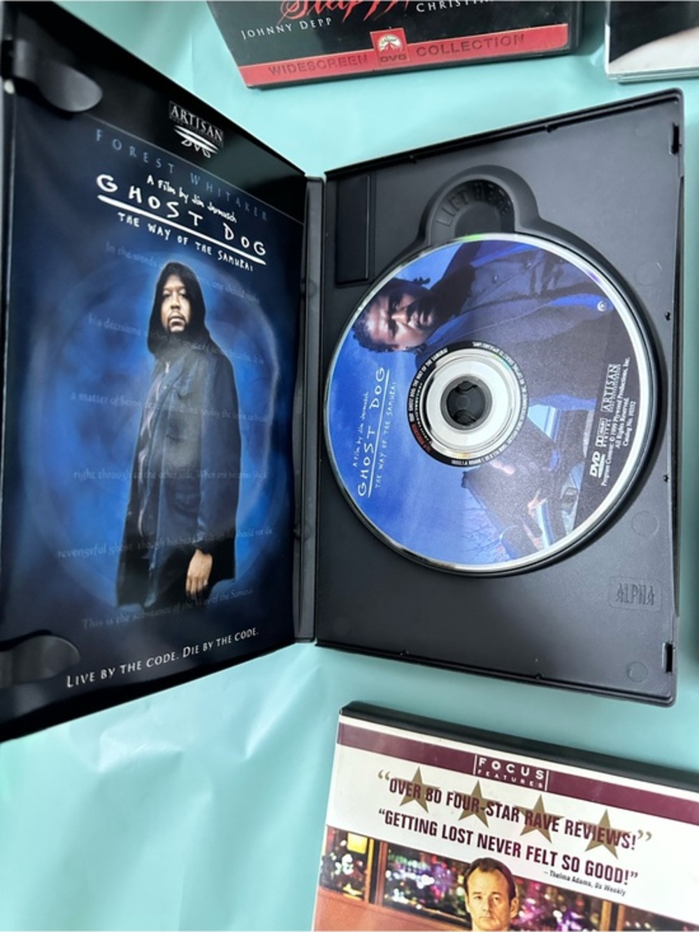Ghost Dog The Way Of The Samurai DVD Jim Jarmusch Forest Whitaker Cult Film